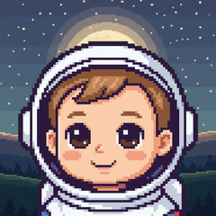Retrato de astronauta